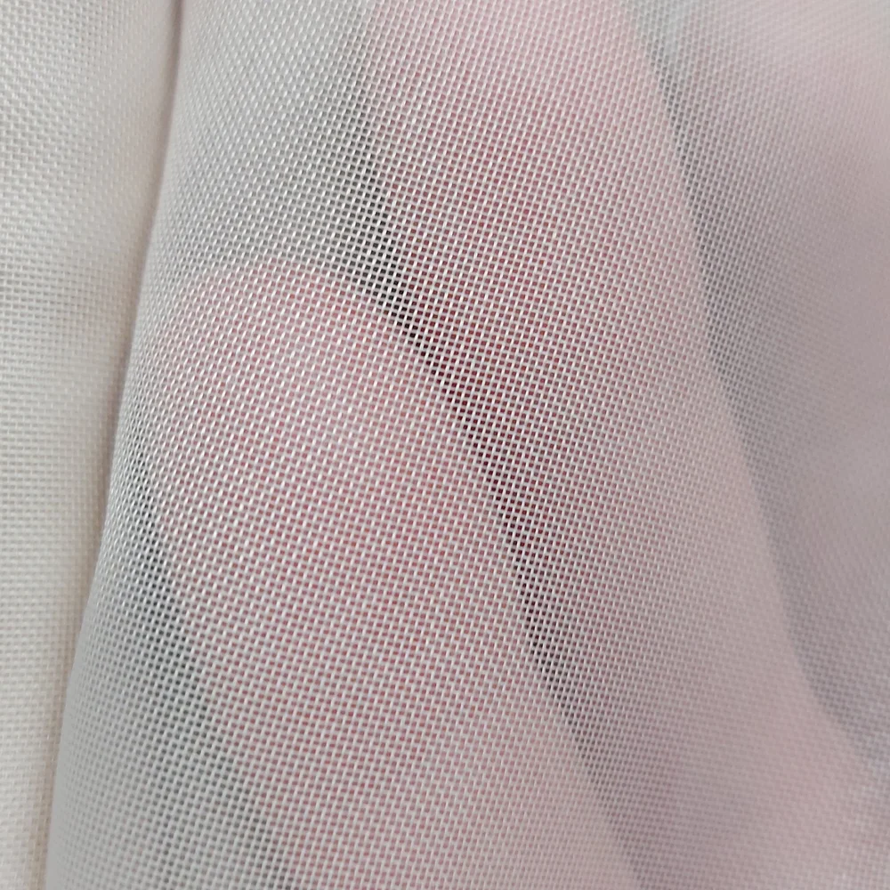 Sheer Voile 2 Curtain Panes in Cream 40